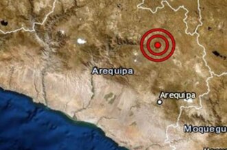 Temblor en Arequipa.