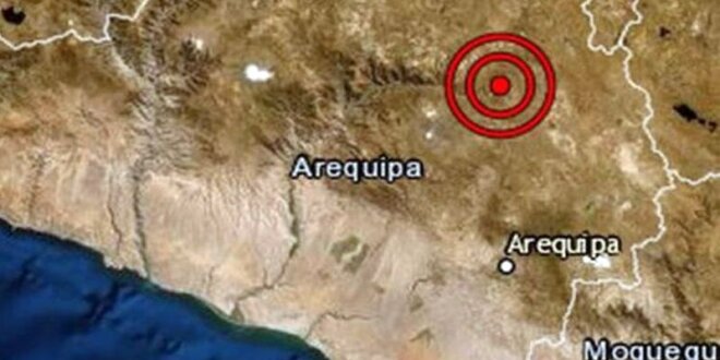 Temblor en Arequipa.