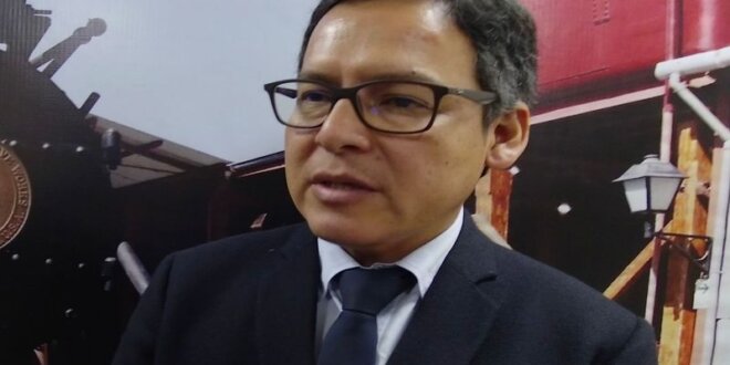 Marcos Lipa Portugal, jefe del Indecopi en Tacna.