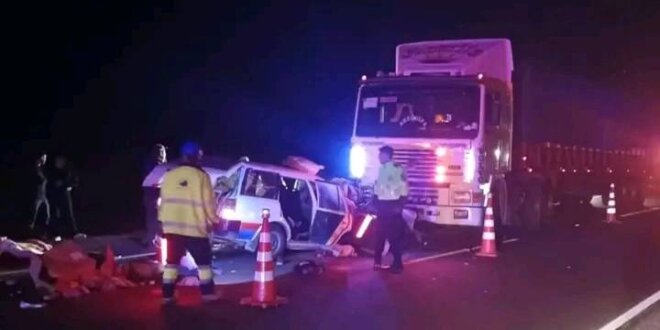 Trágico choque en la Panamericana Sur deja dos muertos y cuatro heridos graves en Tacna