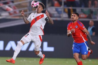 Perú contra Chile.