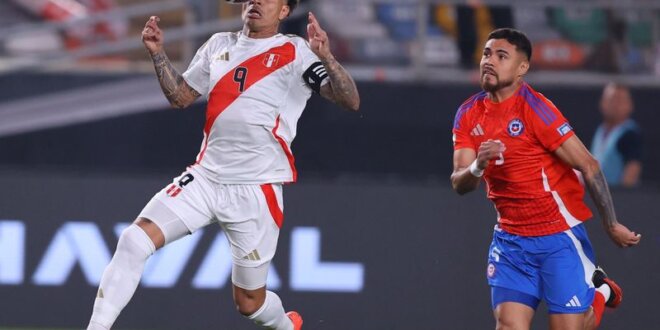 Perú contra Chile.