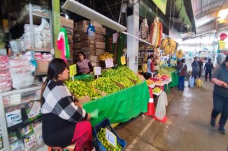 Productos de temporada se ofertan a bajos precios en mercado.