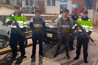 Delincuentes fueron detenidos por TIC.