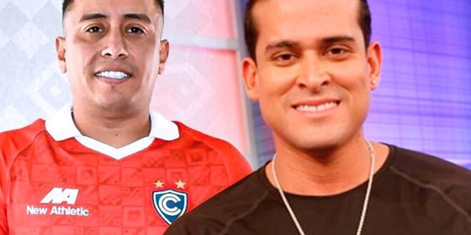 Christian Cueva y Christian Domínguez.