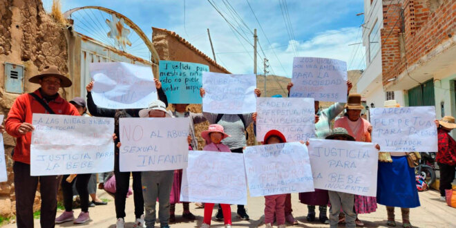 Piden justicia por violacion de una ninita de 4 anos