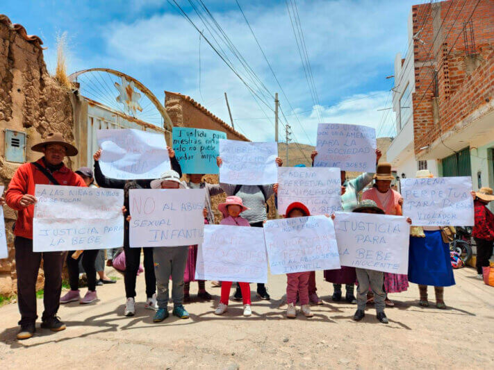 Piden justicia por violacion de una ninita de 4 anos