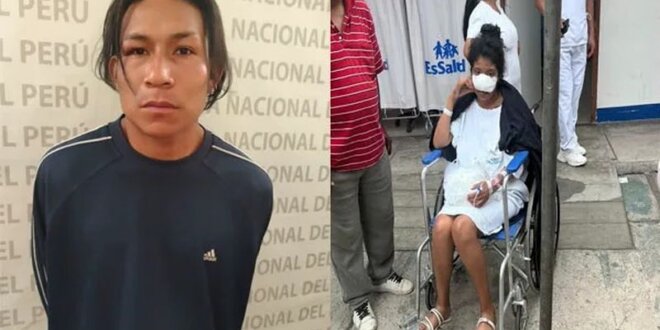 La víctima fue trasladada al Hospital Sabogal.