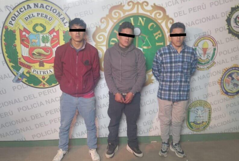 Tres detenidos por el doble asesinato tras balacera en una cantina