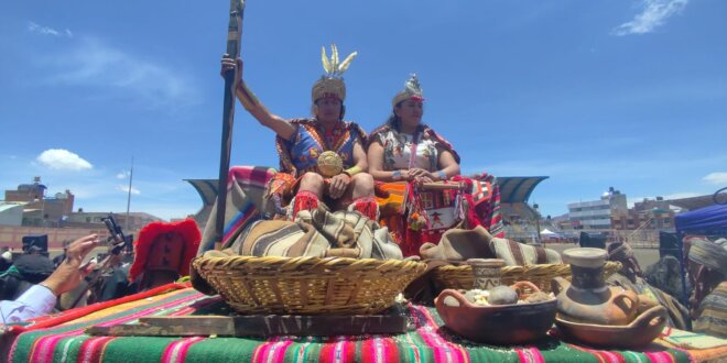 Puno celebra augurios de abundancia con Manco Cápac y Mamá Ocllo, pese a la sequía