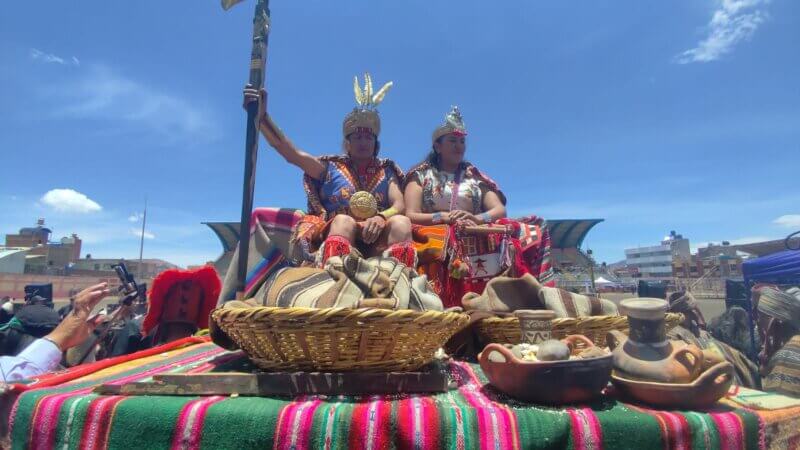 Puno celebra augurios de abundancia con Manco Cápac y Mamá Ocllo, pese a la sequía