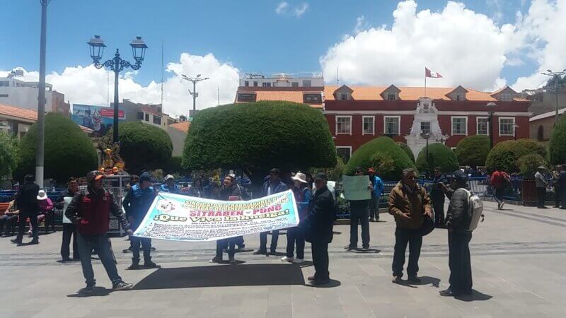 beneicencia protesta