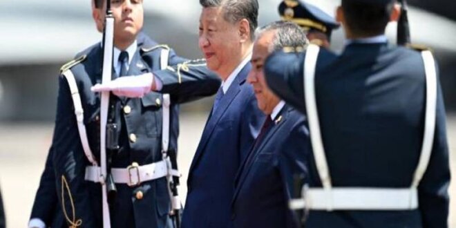 Presidente de China, Xi Jinping, llegó al Perú.