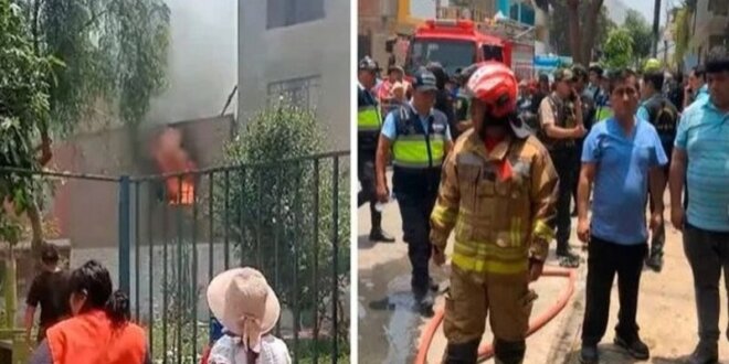 Niña fallece en incendio.