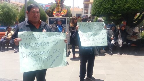 protesta beneficencia puno