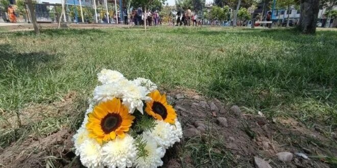 Varios de los canes fueron enterrados en el mismo parque.