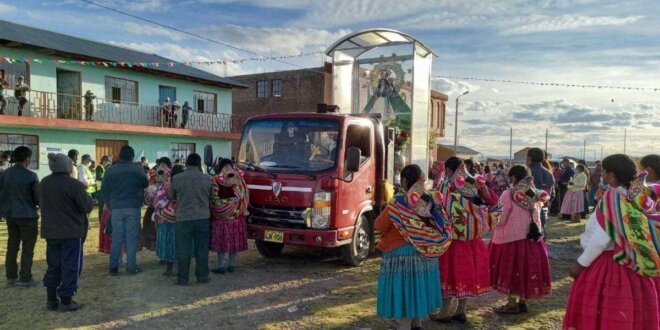 Varon fue apunalado en festividad patronal FOTO PRINCIPAL