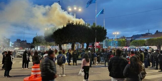 Incendio en encendido de árbol.