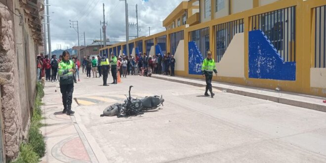 Motociclista perdió la vida.