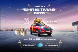 ¡Celebra la Navidad con Chery y gana un vehículo nuevo!