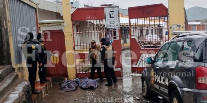 Pelea culmina en tragedia en el centro poblado de La Rinconada.