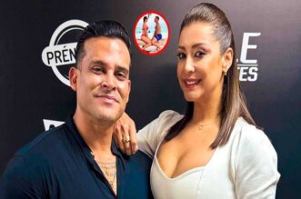 Karla y Christian Domínguez.