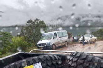 Accidente en carretera deja a varios heridos