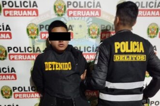 Policía detuvo al presunto agresor.