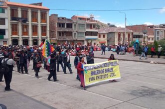 Anuncian protestas contra represion