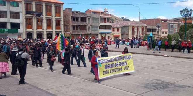 Anuncian protestas contra represion