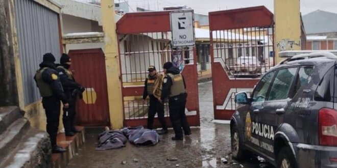 Balacera dejo tres personas muertas en La Rinconada