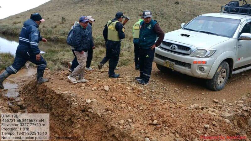 Comuneros botaron a invasores violentos sobre poner