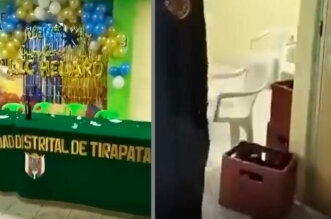 Cumpleano de alcalde vuelve en cantina municipalidad 1