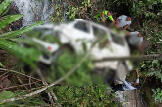 Despiste mortal en carretera de la selva