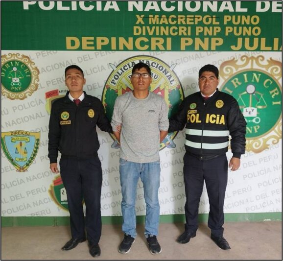 La Policia Especializada del Areincri PNP investiga el caso