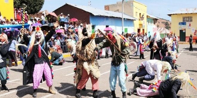 Achachi de Vilquechico y Choquelas de Copani.