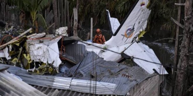 Accidente en avioneta.