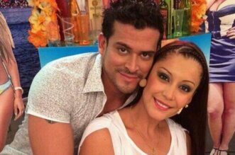 Karla Tarazona y Christian Domínguez.