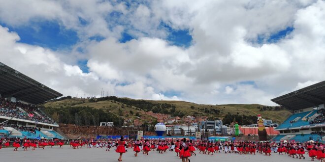 Hoy se realiza el Concurso de Danzas de Traje de Luces.