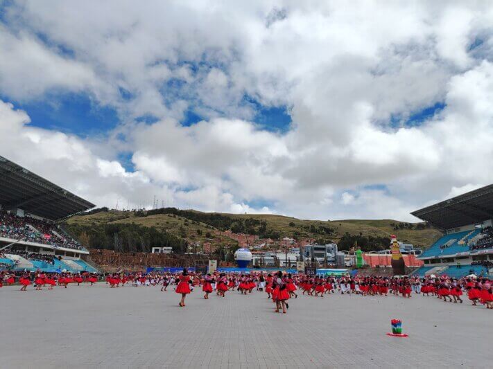 Hoy se realiza el Concurso de Danzas de Traje de Luces.