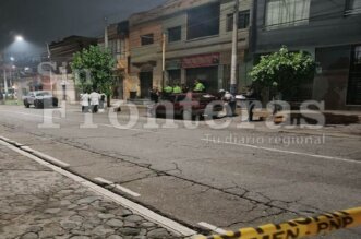 Balacera en inmediaciones del cementerio de La Apacheta.