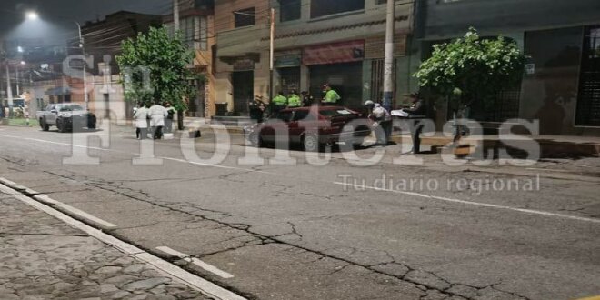 Balacera en inmediaciones del cementerio de La Apacheta.