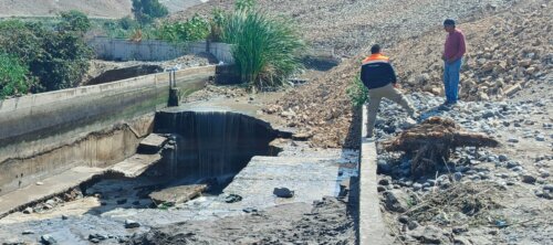 La Joya está sin agua para el agro y para el consumo humano.