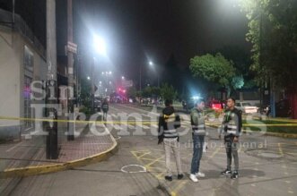 Balacera en inmediaciones del cementerio de La Apacheta.