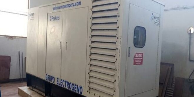 Equipo no proveería energía en caso de corte del servicio eléctrico.