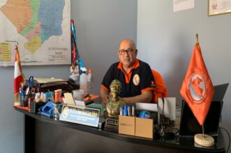 Jorge De Lama Infante, director del Instituto Nacional de Defensa Civil en Tacna.