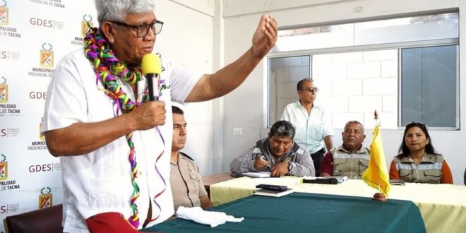 Pascual Güisa participó de mesa de destrabe en La Victoria.