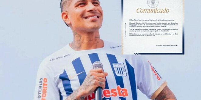 Paolo Guerrero.