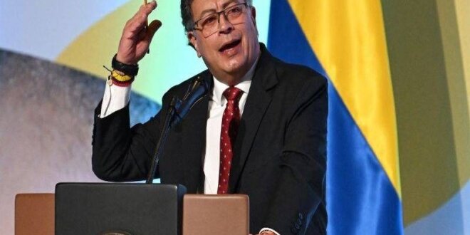 Presidente de Colombia, Gustavo Petro.