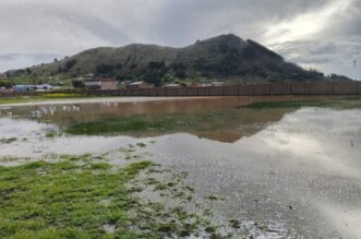 Desborde de ríos.